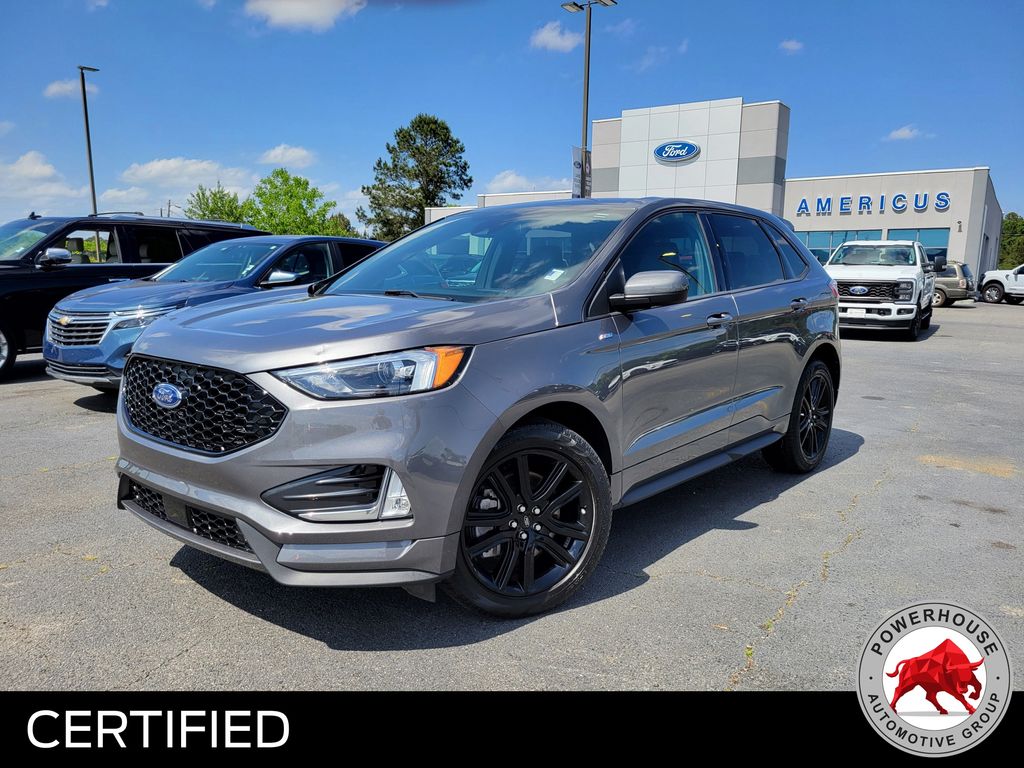 Gray Metallic 2023 Ford Edge SUV / Crossover All-Wheel Drive 8-Speed Automatic