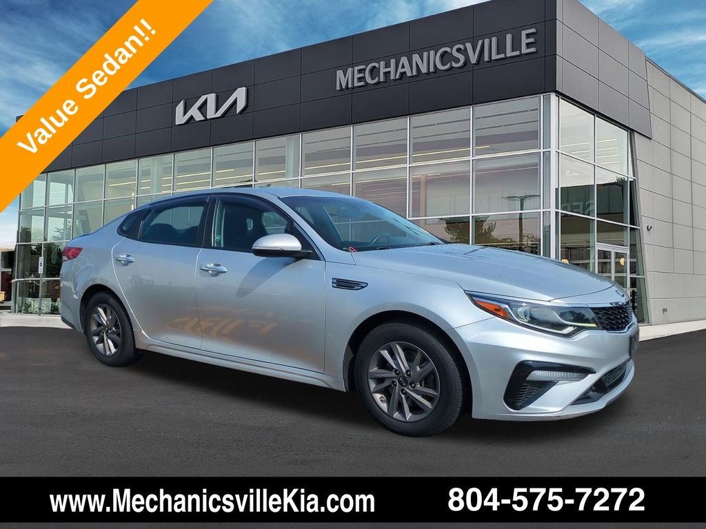 Sparkling Silver 2020 Kia Optima Sedan Front-Wheel Drive 6-Speed Automatic