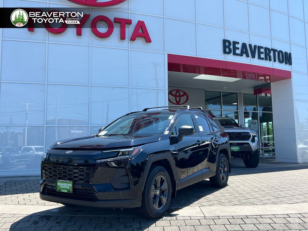 MIDNIGHT BLACK METALLIC 2026 Toyota RAV4 LE AWD SUV / Crossover All-Wheel Drive Continuously Variable Transmission