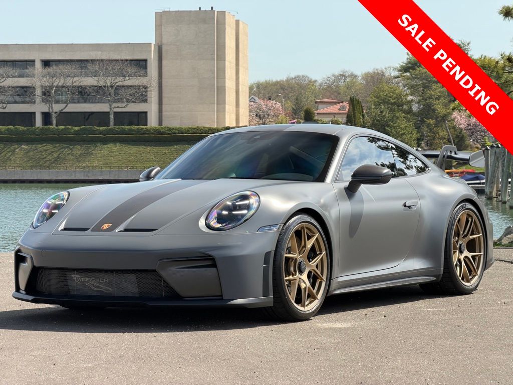 Gray 2026 Porsche 911 Coupe Rear-Wheel Drive 7-Speed Automatic