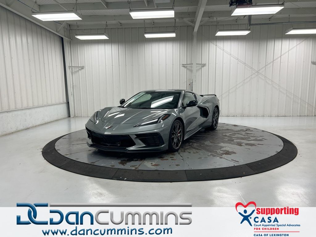 Hypersonic Gray Metallic 2024 Chevrolet Corvette Coupe Rear-Wheel Drive 8-Speed Dual Clutch