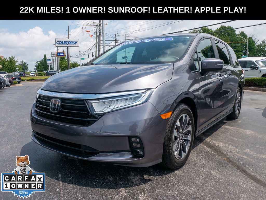 Gray (Modern Steel Metallic) 2024 Honda Odyssey Minivan Front-Wheel Drive Automatic