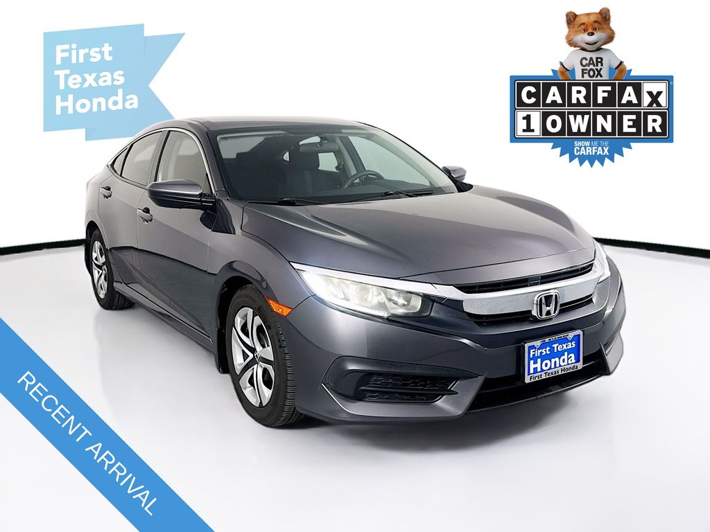Used Car 2016 Honda Civic  Lx For Sale In Austin, Texas