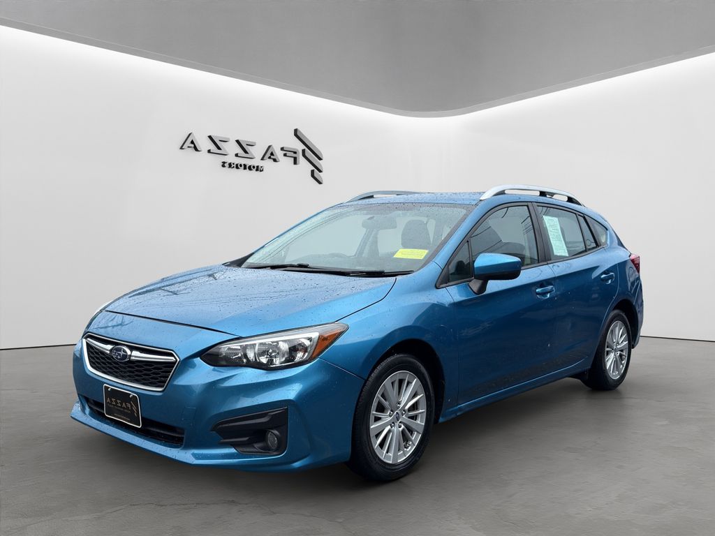 Island Blue Pearl 2019 Subaru Impreza Hatchback All-Wheel Drive Continuously Variable Transmission