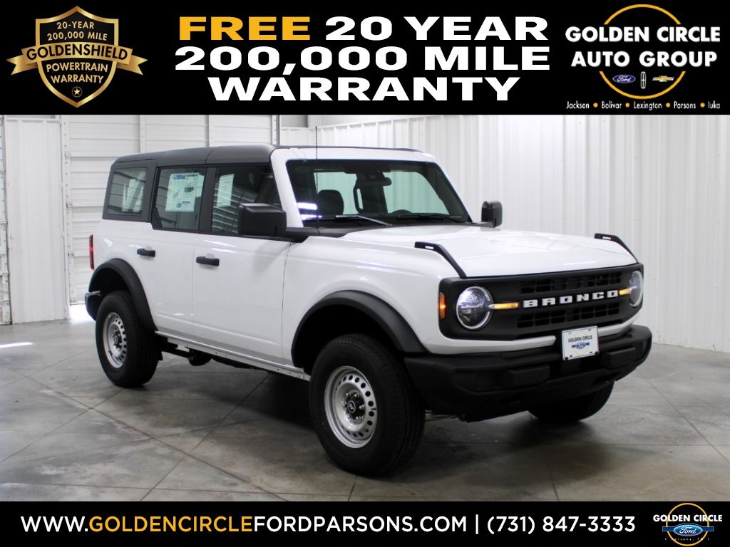 Oxford White 2025 Ford Bronco SUV / Crossover Four-Wheel Drive Automatic