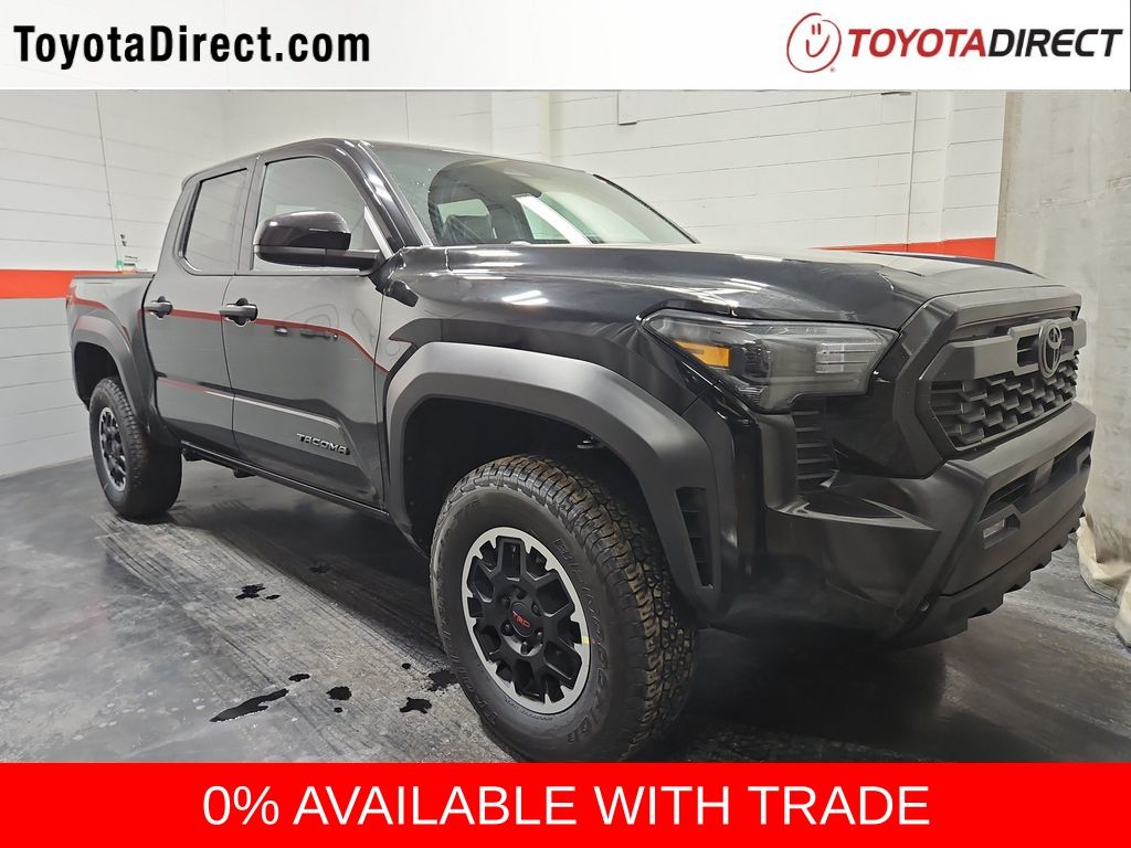 Black 2026 Toyota Tacoma Pickup Truck Four-Wheel Drive 8-Speed Automatic