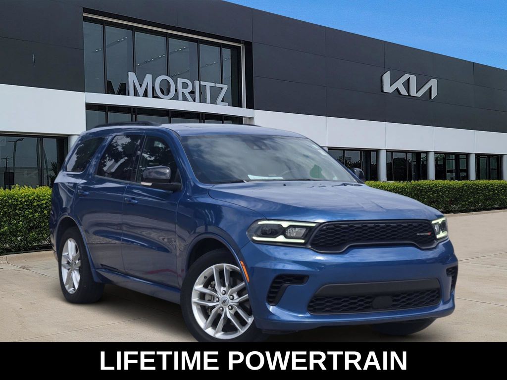 Blue (Frostbite Pearlcoat) 2024 Dodge Durango SUV / Crossover Rear-Wheel Drive 8-Speed Automatic