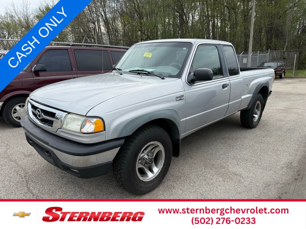Blue 2001 Mazda B-Series B4000 SE Cab Plus 4 4WD Pickup Truck Four-Wheel Drive 5-Speed Automatic Overdrive