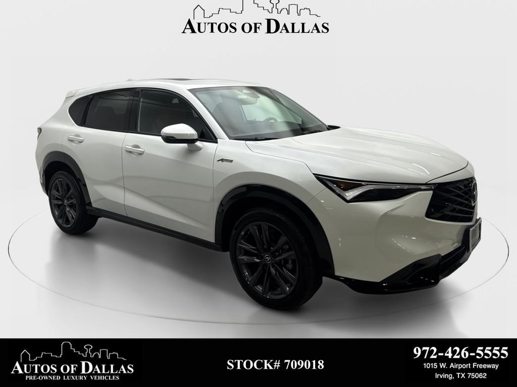 White 2025 Acura ADX SUV / Crossover All-Wheel Drive Continuously Variable Transmission