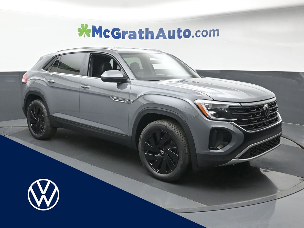 Pure Gray 2026 Volkswagen Atlas Cross Sport SUV / Crossover All-Wheel Drive 8-Speed Automatic