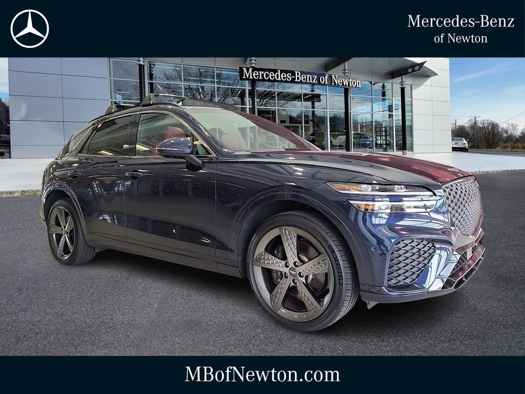 Capri Blue 2024 Genesis GV70 3.5T Sport AWD SUV / Crossover All-Wheel Drive 8-Speed Automatic