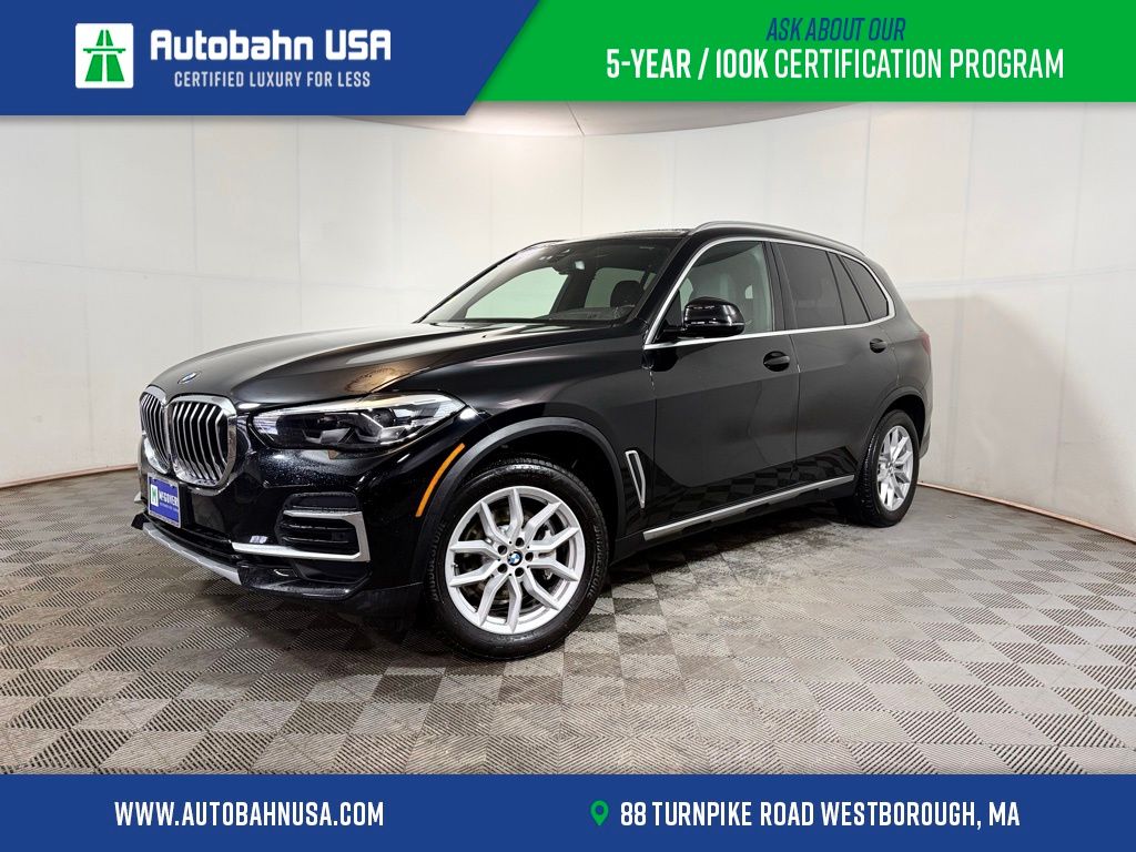 Jet Black 2022 BMW X5 xDrive40i AWD SUV / Crossover All-Wheel Drive 8-Speed Automatic