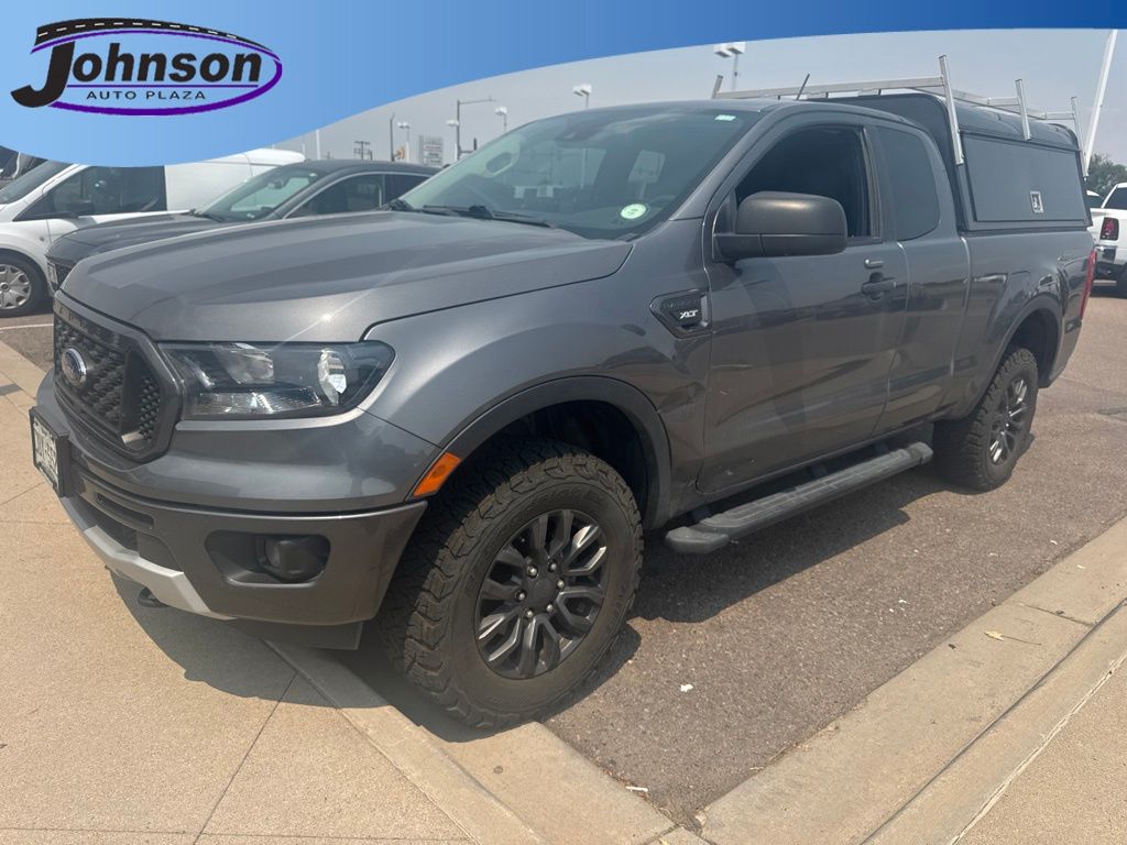 Gray Metallic 2023 Ford Ranger Pickup Truck Four-Wheel Drive Automatic