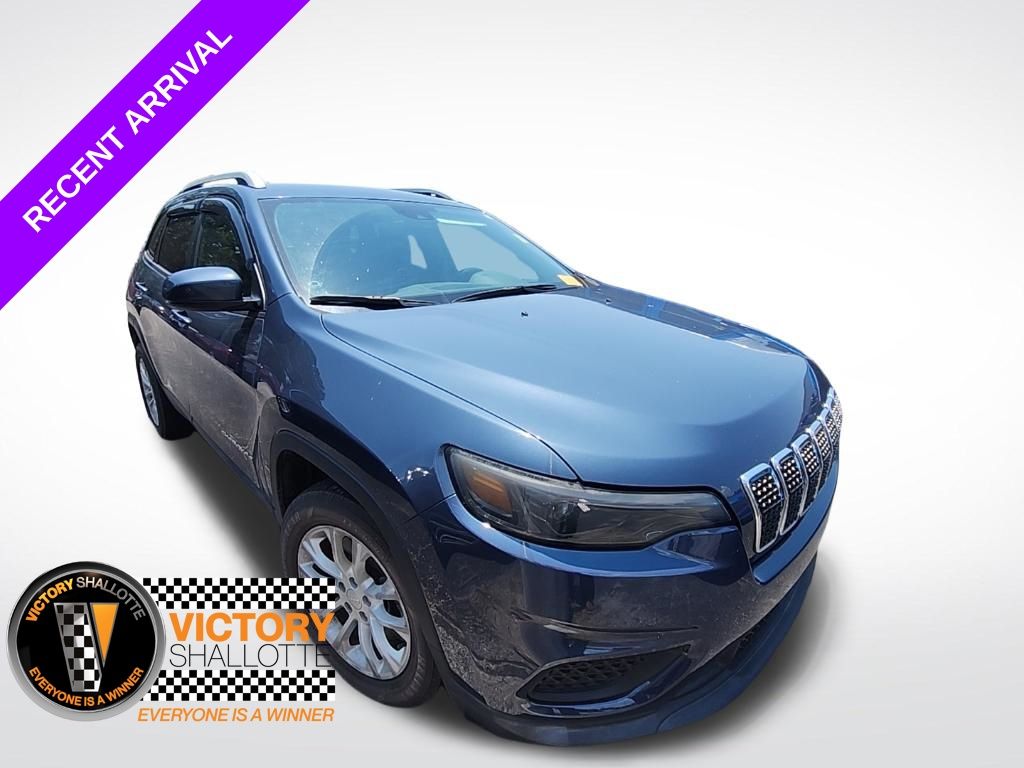 Slate Blue Pearlcoat 2021 Jeep Cherokee SUV / Crossover Front-Wheel Drive 9-Speed Automatic
