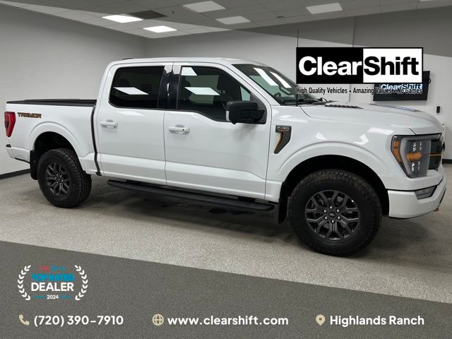 Oxford White 2023 Ford F-150 Tremor SuperCrew 4WD Pickup Truck Four-Wheel Drive 10-Speed Automatic