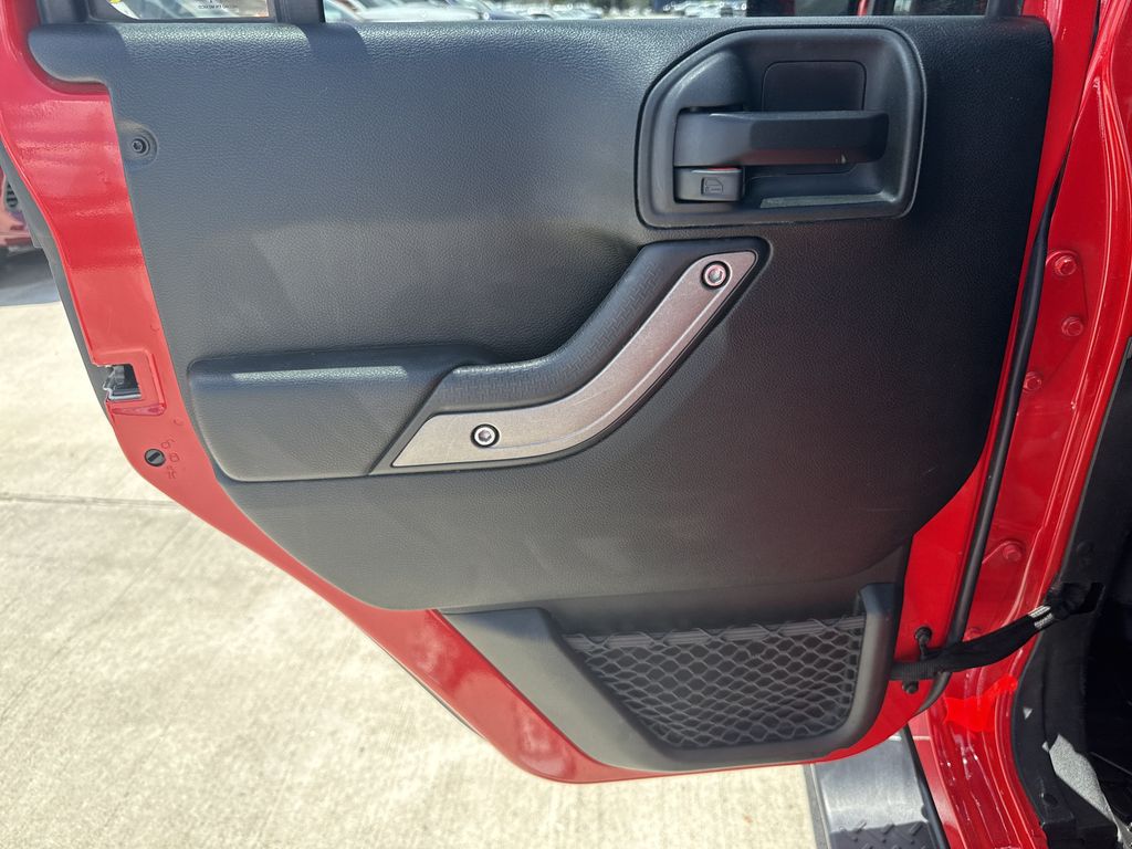 2018 Jeep Wrangler JK Unlimited Sport Red at North Houston Mitsubishi