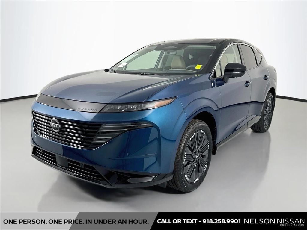 Aurora Blue/Super Black 2026 Nissan Murano SUV / Crossover All-Wheel Drive 9-Speed Automatic