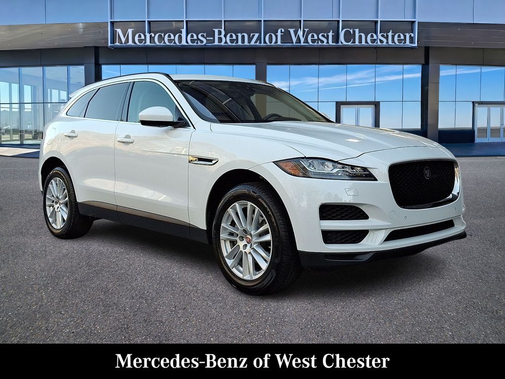 Fuji White 2019 Jaguar F-PACE 25t Prestige AWD SUV / Crossover All-Wheel Drive 8-Speed Automatic