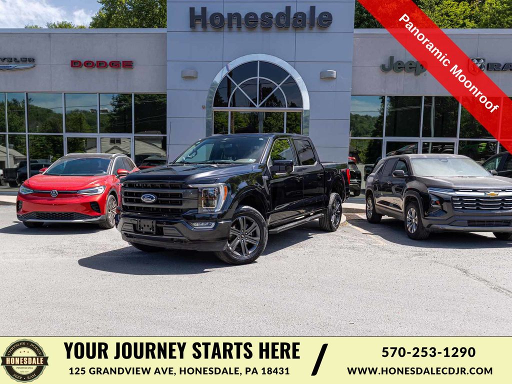 Agate Black Metallic 2023 Ford F-150 Pickup Truck Four-Wheel Drive Automatic