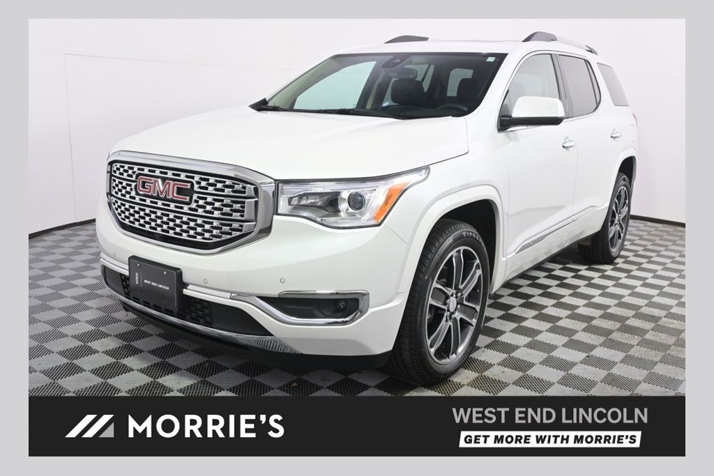 White Frost Tricoat 2019 GMC Acadia SUV / Crossover Four-Wheel Drive 6-Speed Automatic