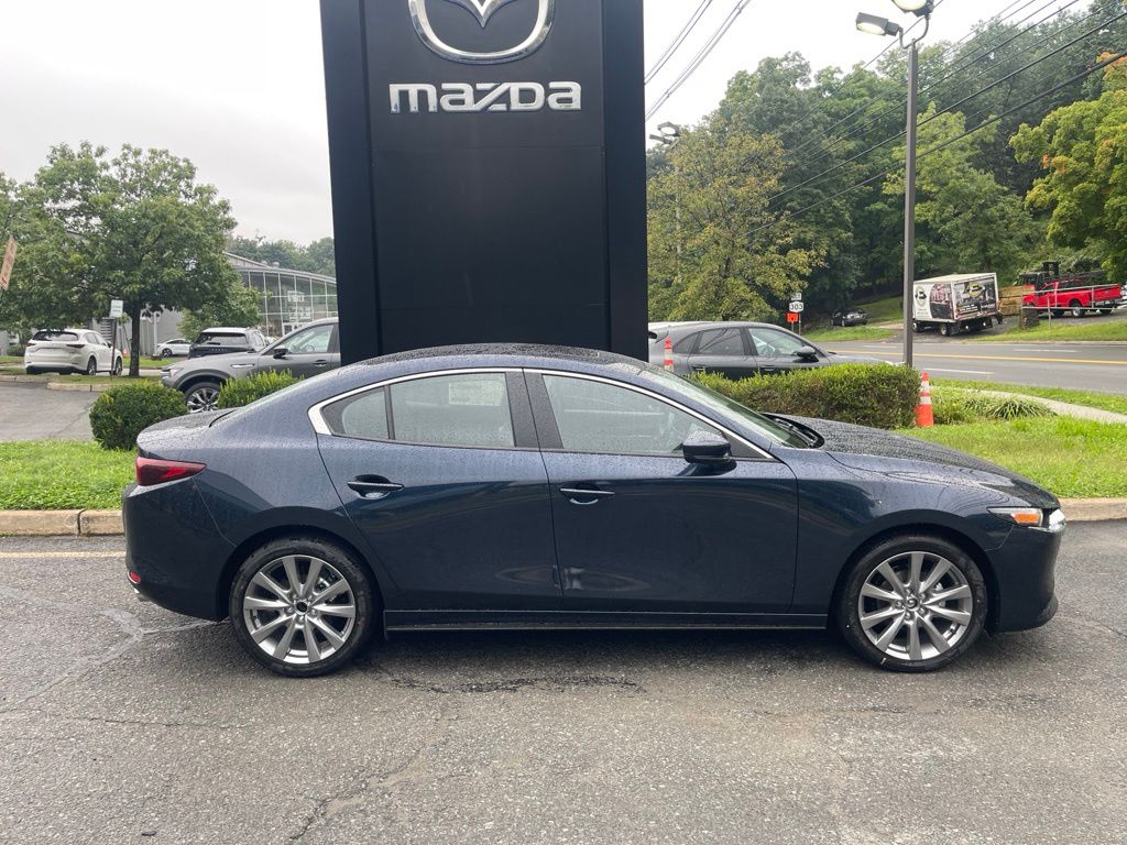 Deep Crystal Blue Mica 2026 Mazda MAZDA3 Sedan Front-Wheel Drive 6-Speed Automatic
