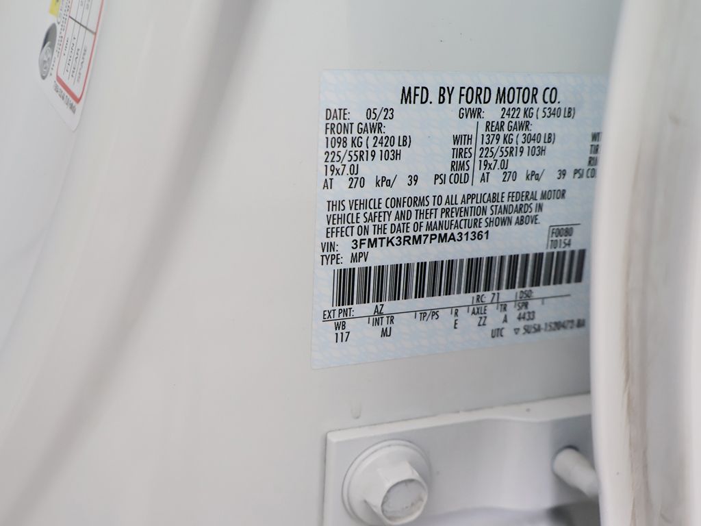 Used 2023 White Ford Premium image 50