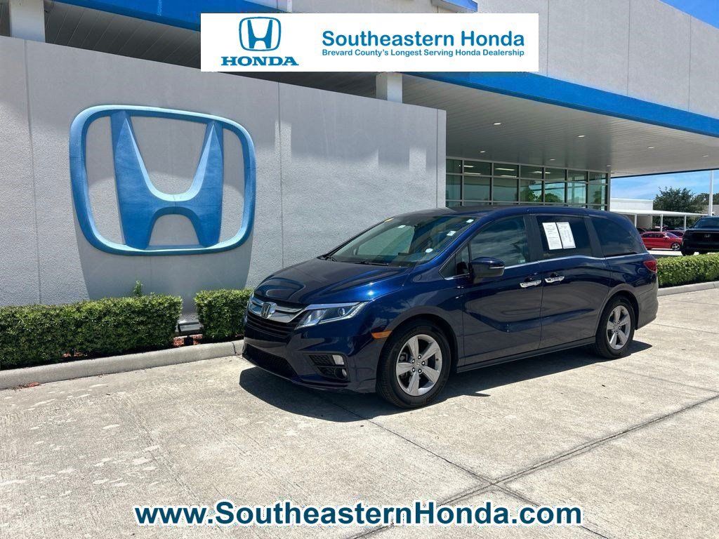 Black (Obsidian Blue Pearl) 2020 Honda Odyssey Minivan Front-Wheel Drive Automatic