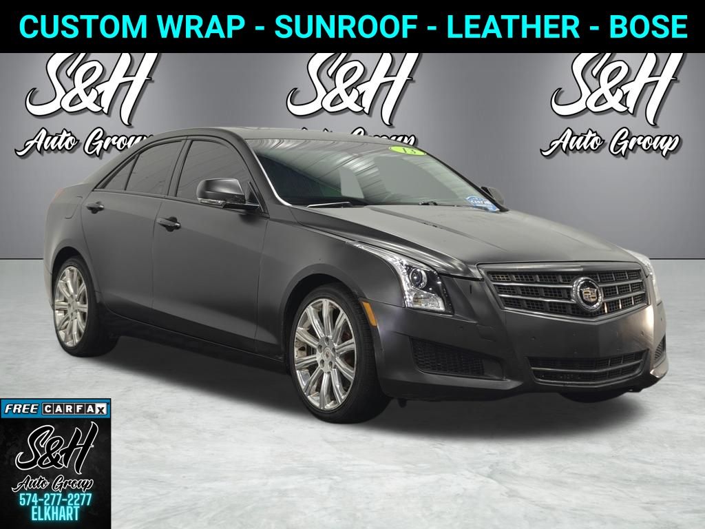 Black Raven 2013 Cadillac ATS 2.5L Luxury RWD Sedan Rear-Wheel Drive 6-Speed Automatic