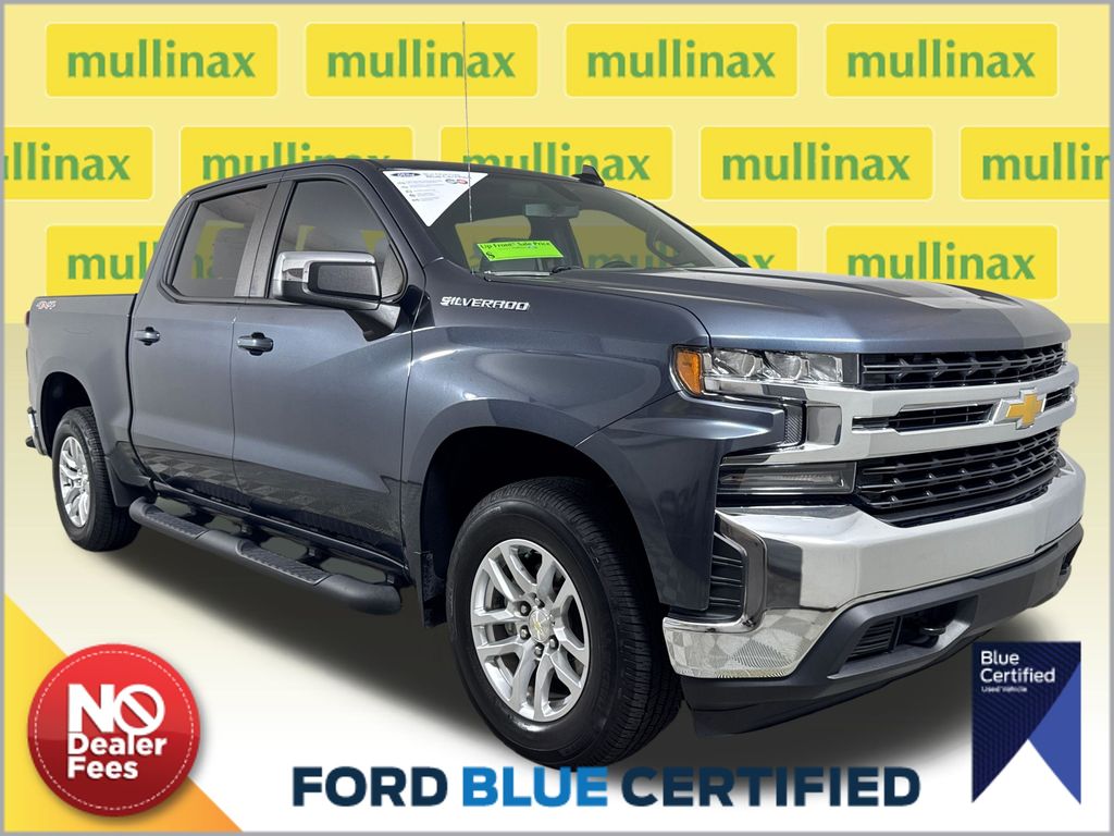 Shadow Gray Metallic 2021 Chevrolet Silverado 1500 Pickup Truck Four-Wheel Drive 8-Speed Automatic