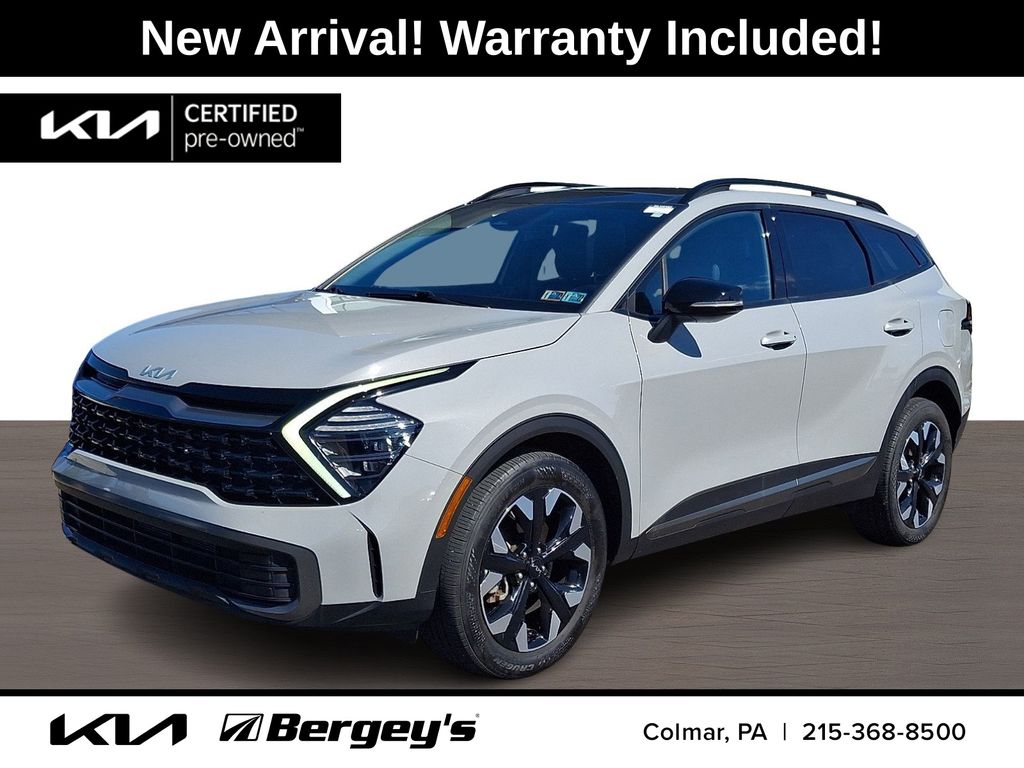 Wolf Gray 2024 Kia Sportage SUV / Crossover All-Wheel Drive 8-Speed Automatic