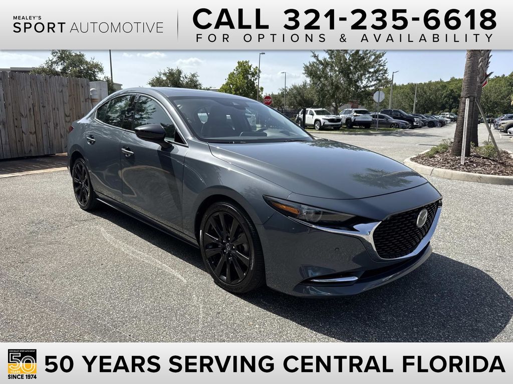 Polymetal Gray Metallic 2023 Mazda MAZDA3 Sedan All-Wheel Drive 6-Speed Automatic