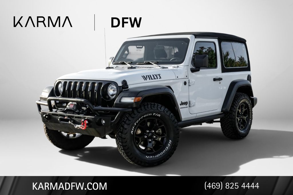 Bright White Clearcoat 2022 Jeep Wrangler SUV / Crossover  6-Speed Manual
