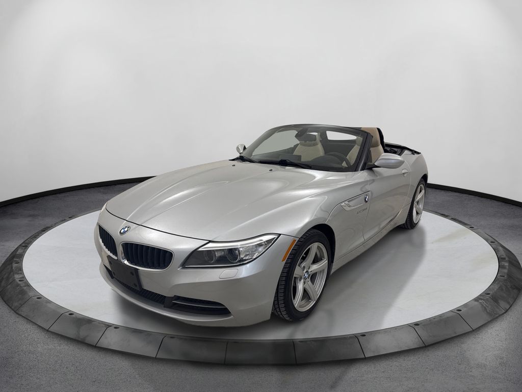 Glacier Silver Metallic 2014 BMW Z4 Convertible Rear-Wheel Drive 6-Speed Manual