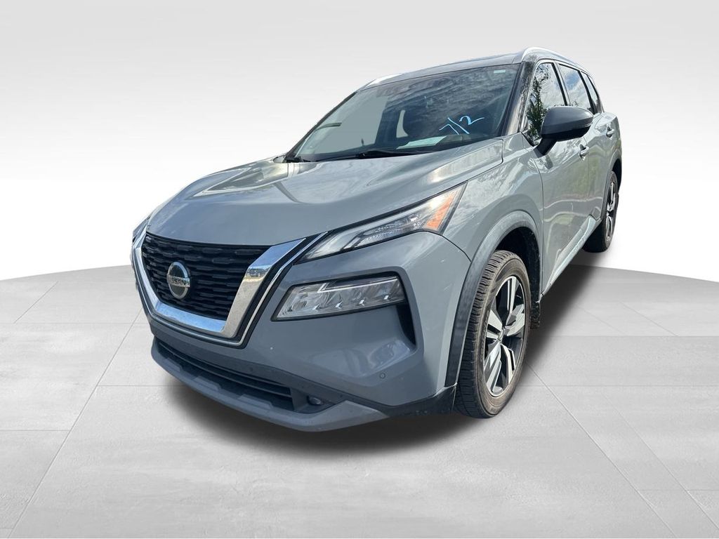 2021 Boulder Gray Pearl Nissan Rogue SL FWD SUV