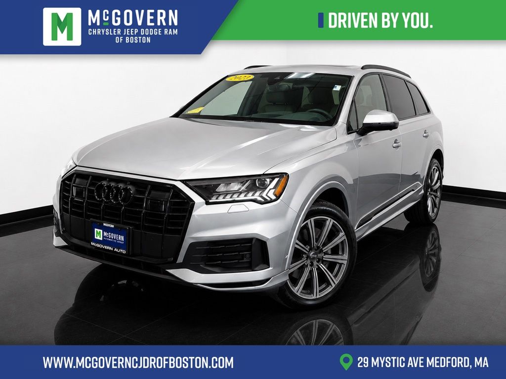 Satellite Silver Metallic 2023 Audi Q7 SUV / Crossover All-Wheel Drive 8-Speed Automatic