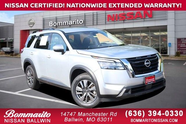 Brilliant Silver Metallic 2025 Nissan Pathfinder SUV / Crossover All-Wheel Drive 9-Speed Automatic