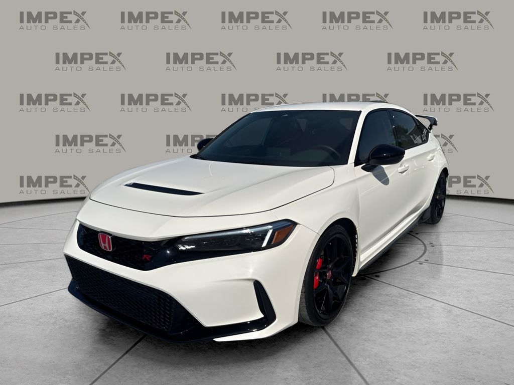 White 2025 Honda Civic Type R FWD Hatchback Front-Wheel Drive 6-Speed Manual