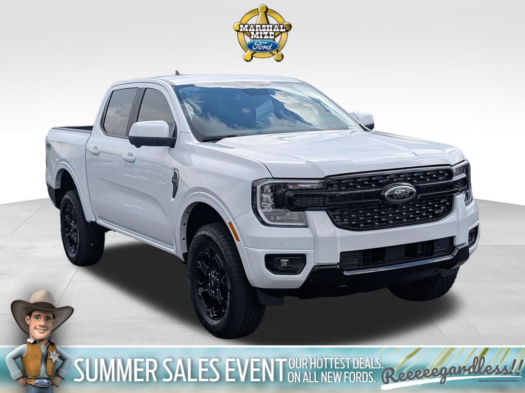 Oxford White 2026 Ford Ranger Pickup Truck Four-Wheel Drive Automatic