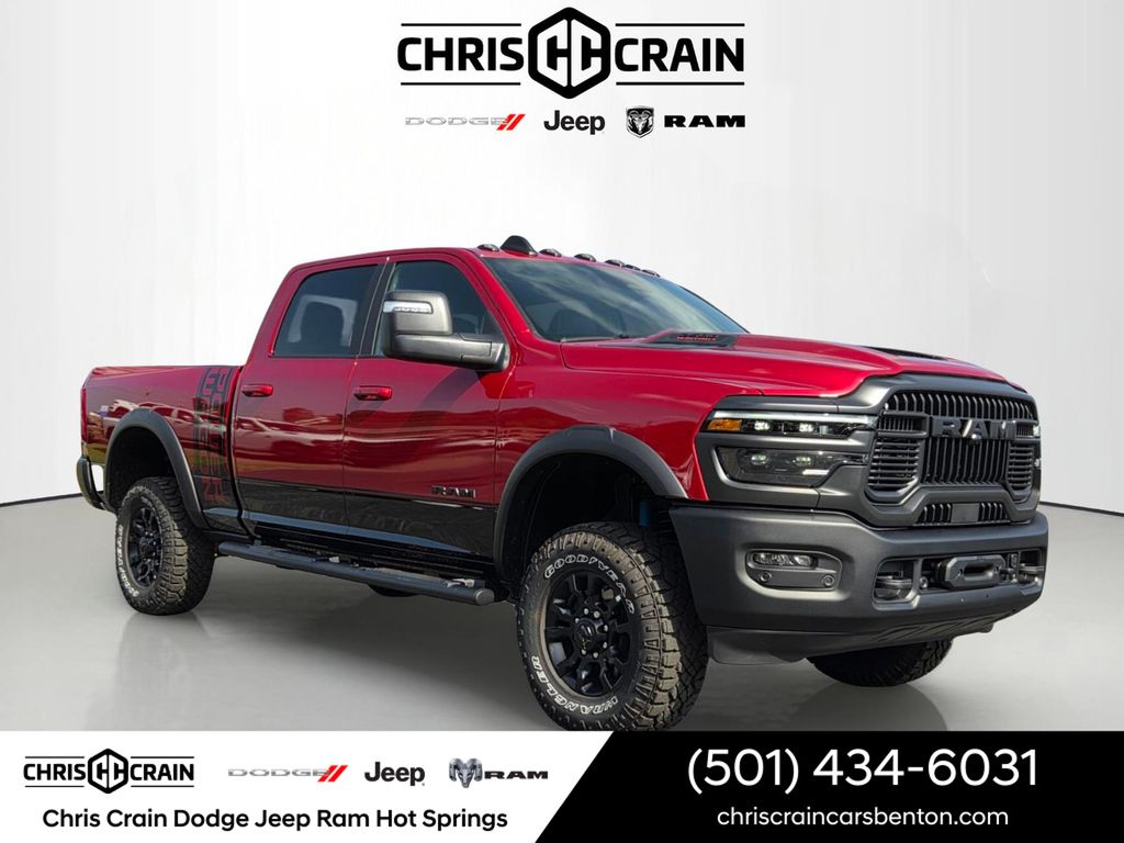 Molten Red 2026 RAM 2500 Pickup Truck Four-Wheel Drive 8-Speed Automatic