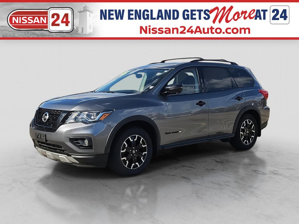Gray (Gun Metallic) 2020 Nissan Pathfinder SL 4WD SUV / Crossover Four-Wheel Drive Continuously Variable Transmission