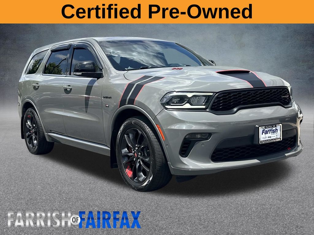 Destroyer Gray Clearcoat 2022 Dodge Durango SUV / Crossover All-Wheel Drive 8-Speed Automatic