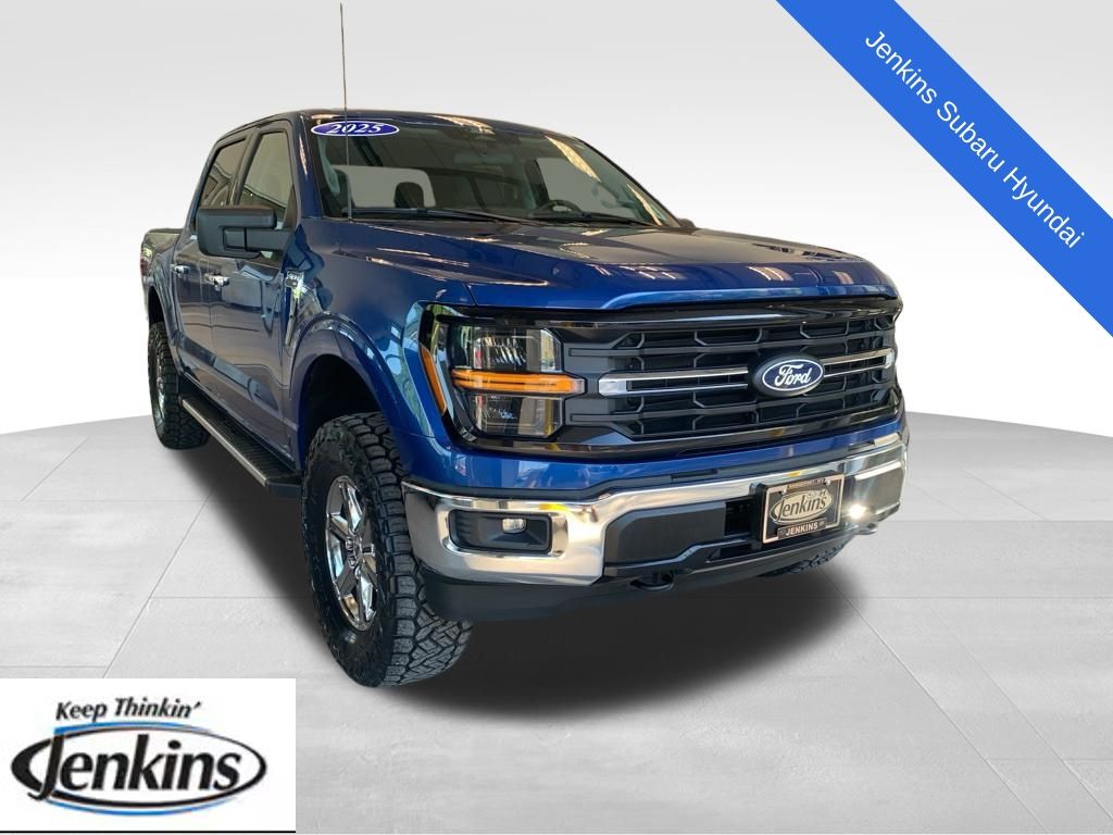 Atlas Blue Metallic 2025 Ford F-150 Pickup Truck Four-Wheel Drive Automatic
