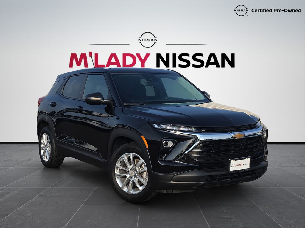 Black Metallic 2025 Chevrolet Trailblazer SUV / Crossover Front-Wheel Drive Continuously Variable Transmission