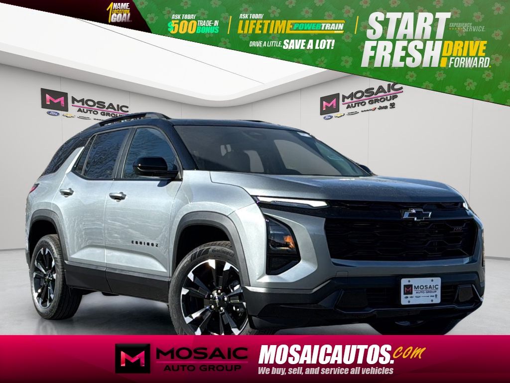 Sterling Gray Metallic 2026 Chevrolet Equinox RS AWD SUV / Crossover Four-Wheel Drive 8-Speed Automatic