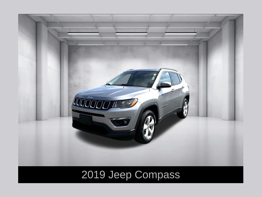 Billet Silver Metallic 2019 Jeep Compass SUV / Crossover Four-Wheel Drive 9-Speed Automatic