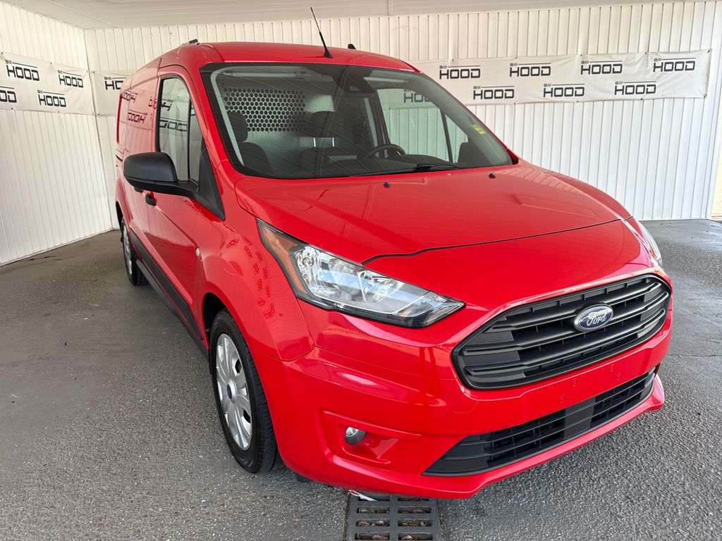 Race Red 2022 Ford Transit Connect Cargo XLT LWB FWD with Rear Cargo Doors Van Front-Wheel Drive 8-Speed Automatic