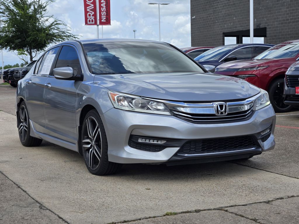 2017 Honda Accord Sport Silver at Genesis of Spring