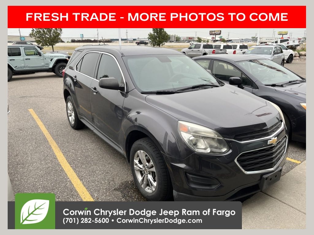 Gray (Tungsten Metallic) 2016 Chevrolet Equinox SUV / Crossover All-Wheel Drive 6-Speed Automatic Overdrive
