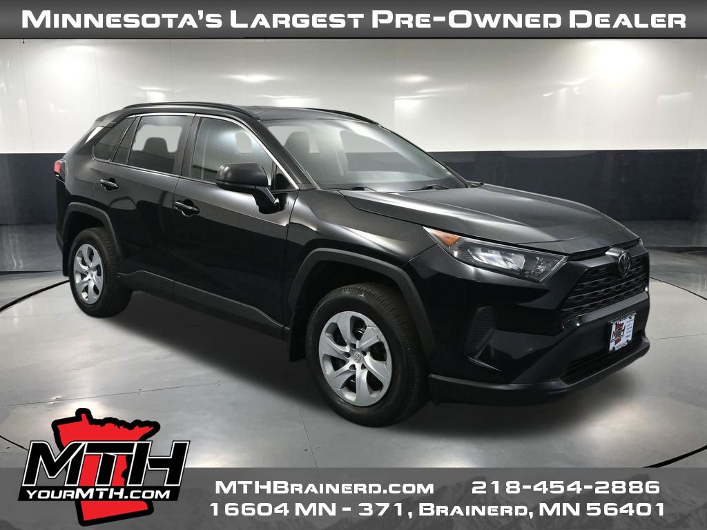 Midnight Black Metallic 2020 Toyota RAV4 SUV / Crossover All-Wheel Drive 8-Speed Automatic