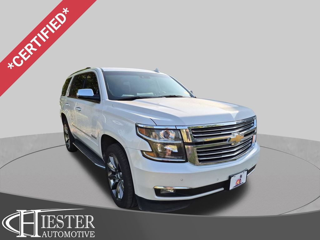 White (Iridescent Pearl Tricoat) 2017 Chevrolet Tahoe SUV / Crossover Four-Wheel Drive 6-Speed Automatic Overdrive